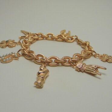 Bracelet with charms - scaramantic charms