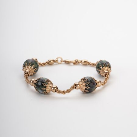 Ruby zoisite bracelet