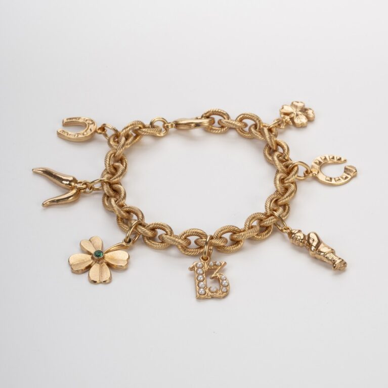 Bracelet with charms - scaramantic charms