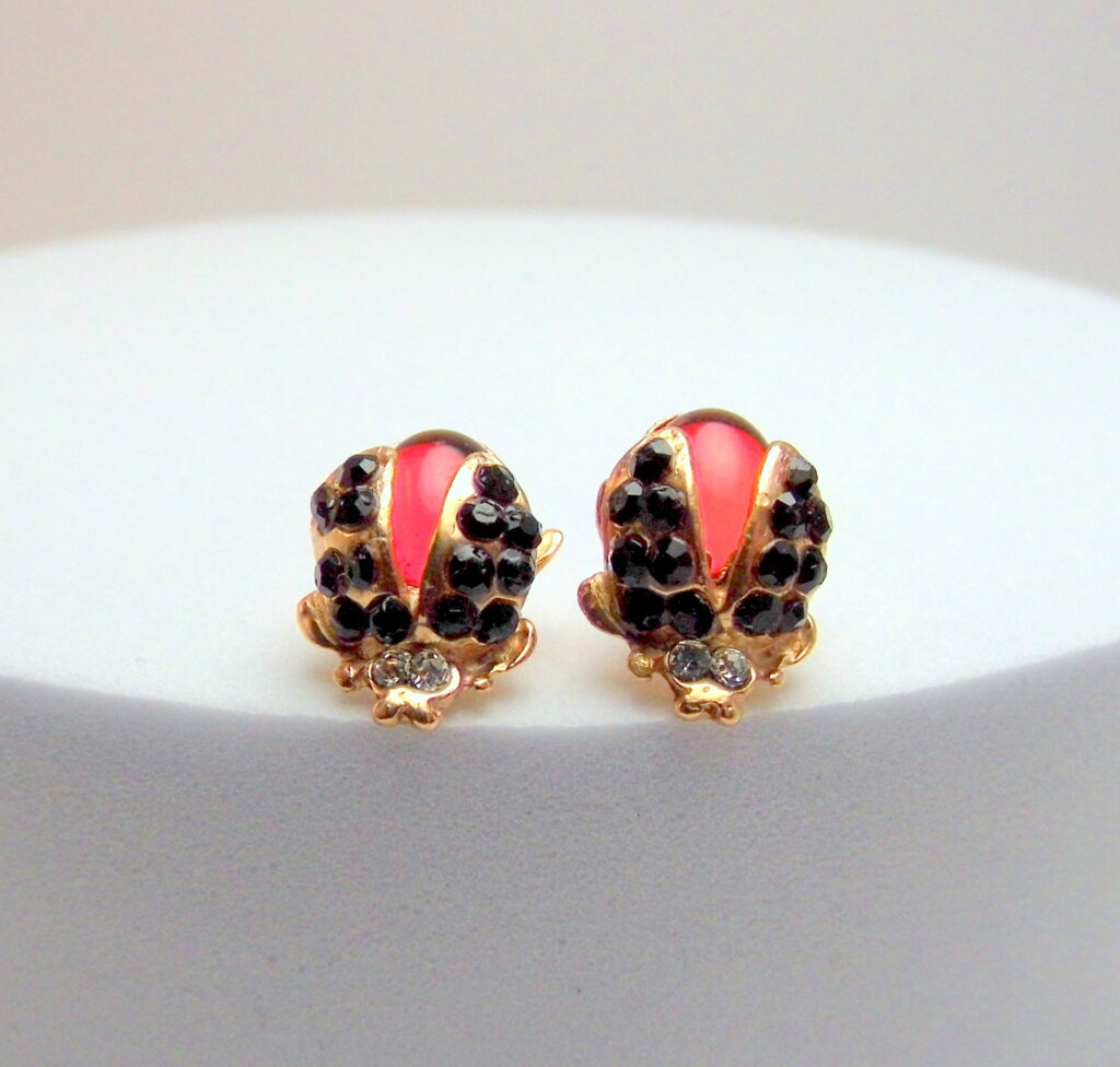 Lucky ladybug earrings