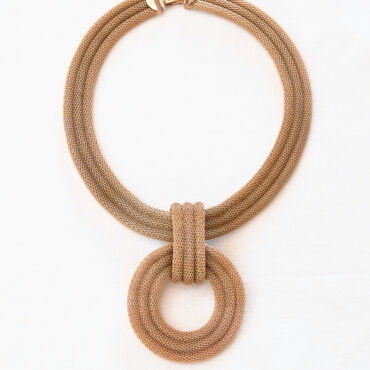 Express Your Style: Versatile and Impactful Golden “Africa” Necklace