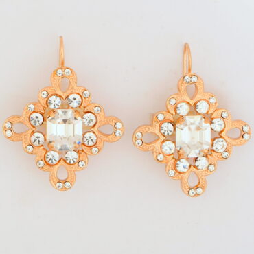 Crystal glitter earrings