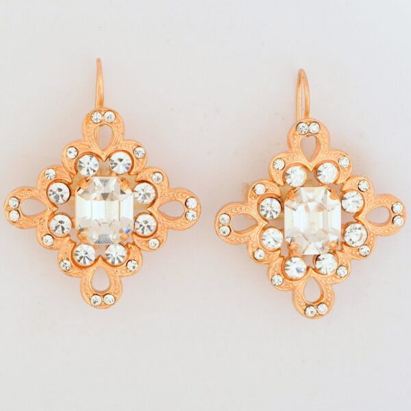 Crystal glitter earrings