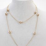 Collana Lunga Perle Imitazione Stile Anni '20