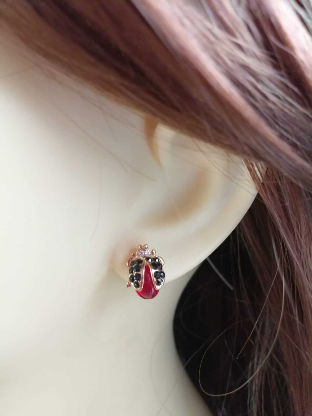 Lucky ladybug earrings