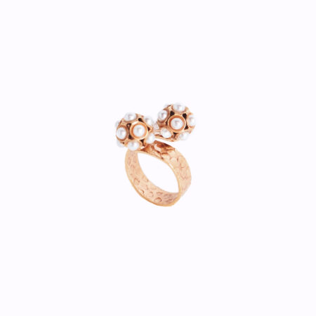 Vintage Pearls Ring | 1920s Style Adjustable