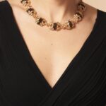 Collana "Non ti scordar di me": Gioiello Artigianale Fiorentino Stile Vittoriano