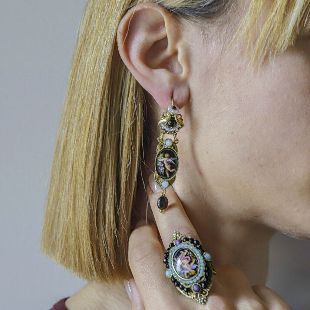 Emozione Dipinta: Anello Angelo Custode