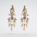 Echoes of Norma: Bourbon Romantic Earrings