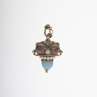 Ciondolo Lanterna Artigianale in Stile Vittoriano | Gioiello Nostalgico in Ottone