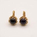 "NOTTE BORBONICA" Agate Earrings