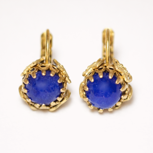 Orecchini "Blu Royal Capodimonte".