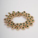 Flessibile Margherite Verde Royal – Collezione Sfilata Milano 2025