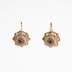 Demirouge Earrings: Victorian Elegance Meets Purple Crystals