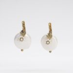 Handcrafted "Pearl Nymph" Earrings | Nineteenth Century Style with Shell & Pearls