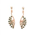 Demirouge Peacock Earrings: The Elegance of Nature Meets Vintage Style