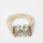 Bracciale Multifilo Antica Eleganza con Dieci Giri di Perle di Fiume - Collezione Nostalgia